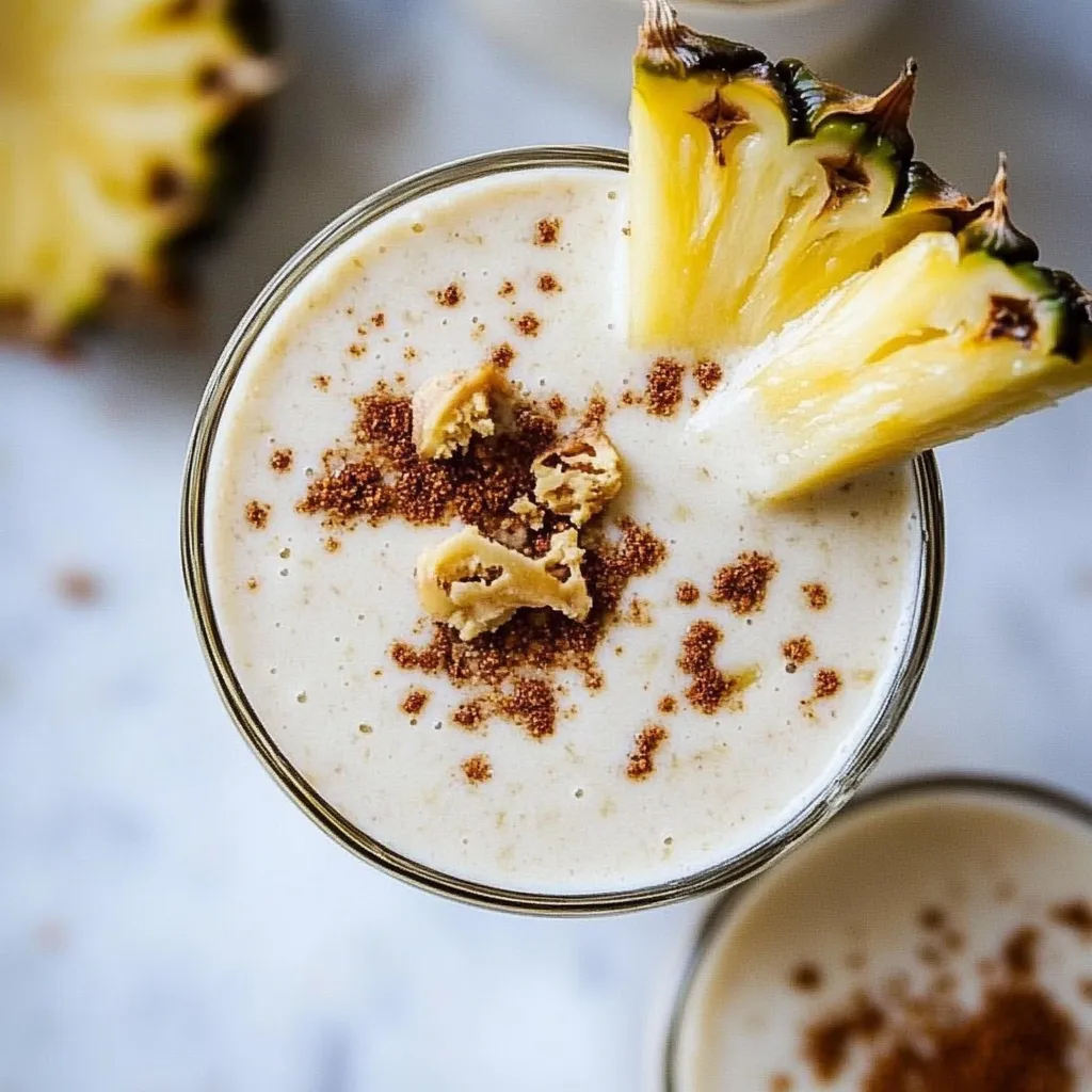 Caramelized Pineapple Lassi