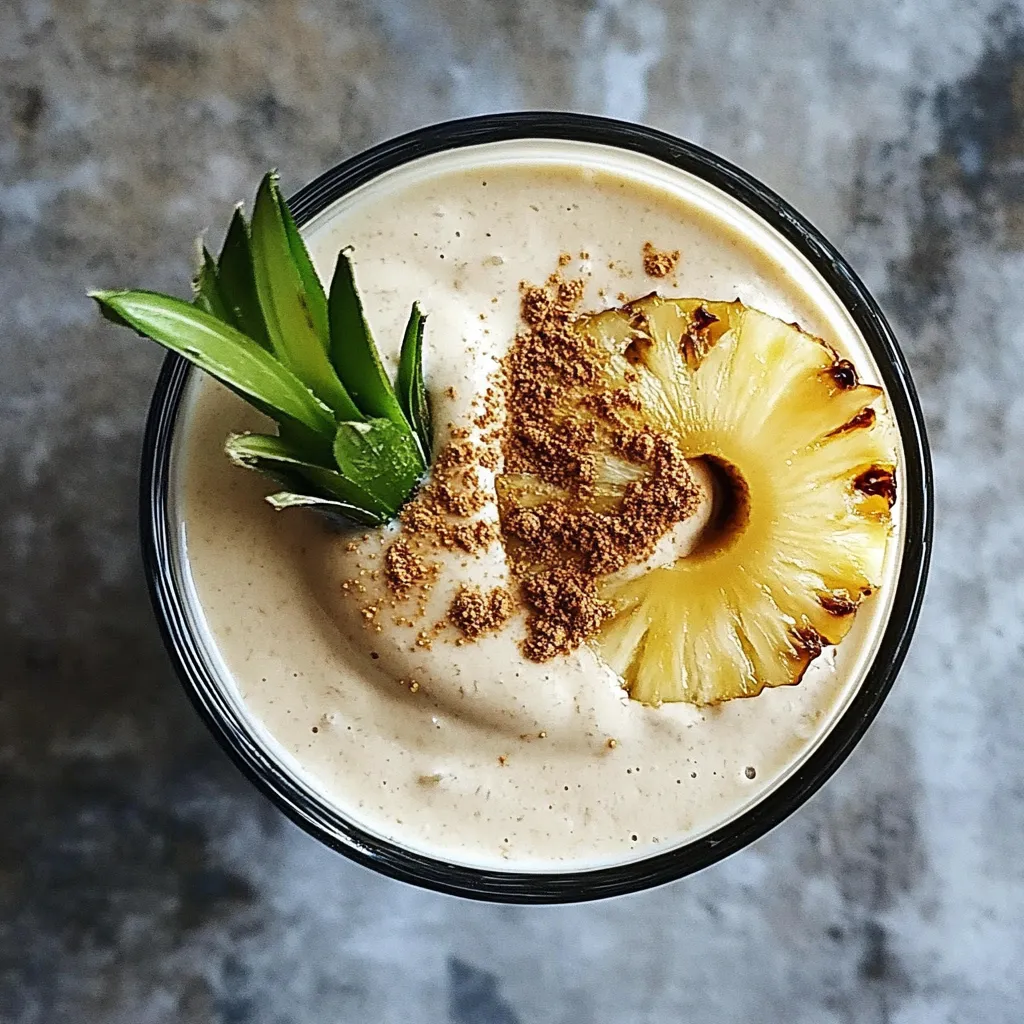 Caramelized Pineapple Lassi