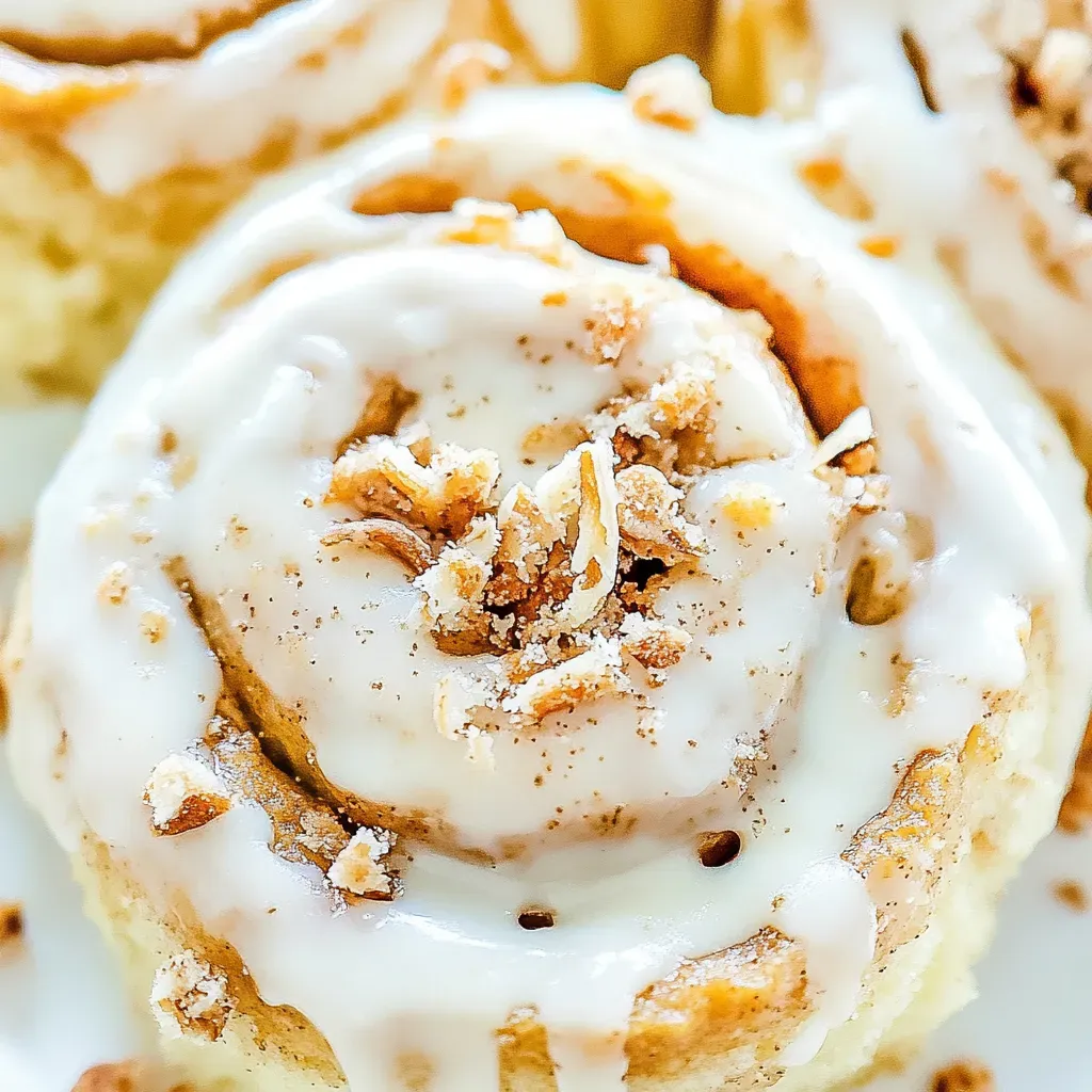Carrot Cake Cinnamon Rolls