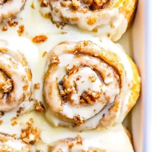 Carrot Cake Cinnamon Rolls
