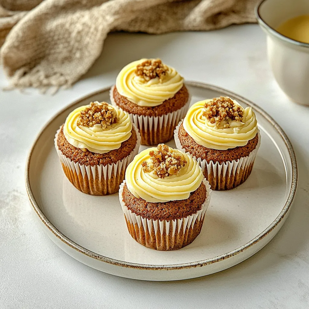 Carrot Cake Cupcakes
