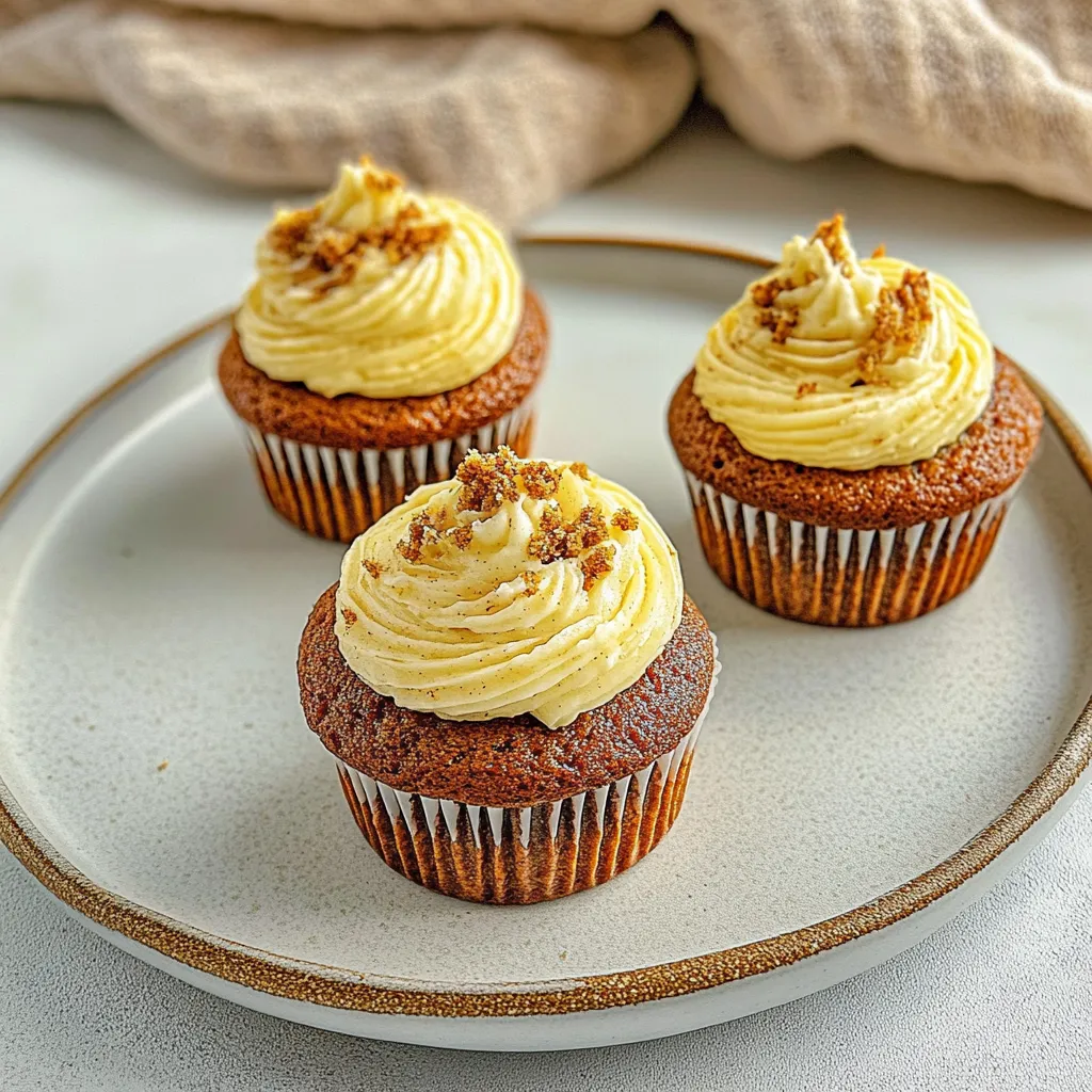 Carrot Cake Cupcakes