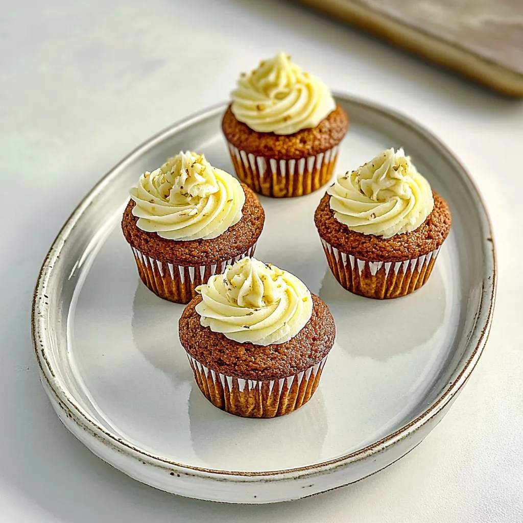 Carrot Cake Cupcakes