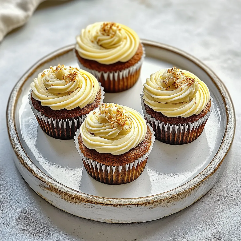 Carrot Cake Cupcakes