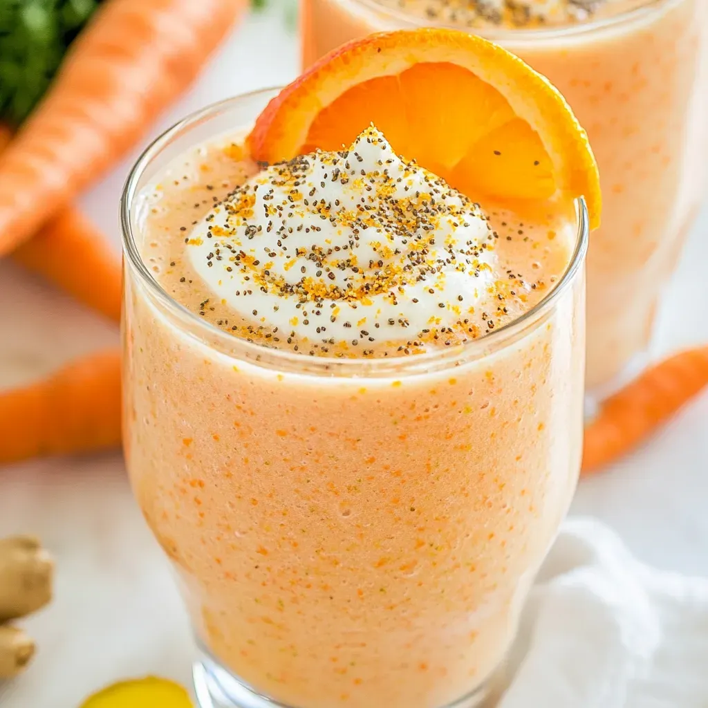 Carrot Orange Ginger Smoothie