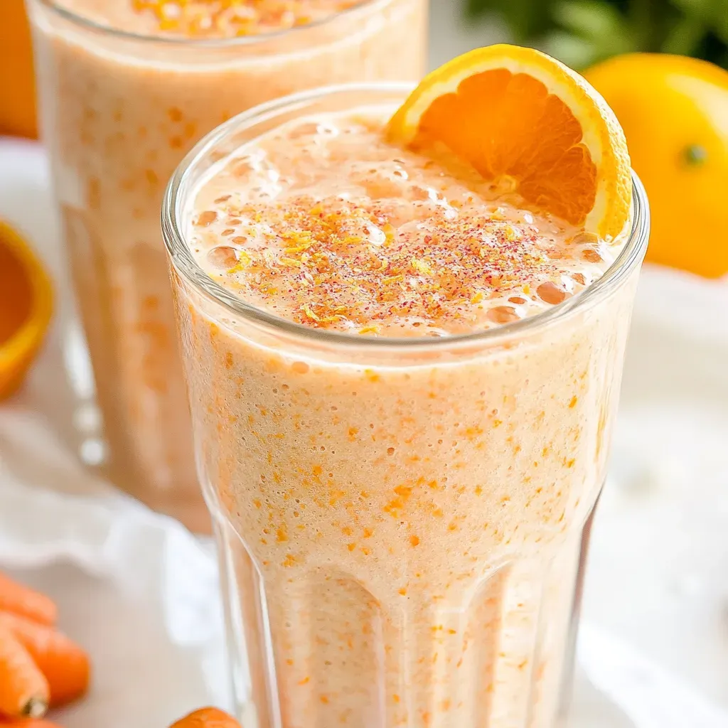 Carrot Orange Ginger Smoothie