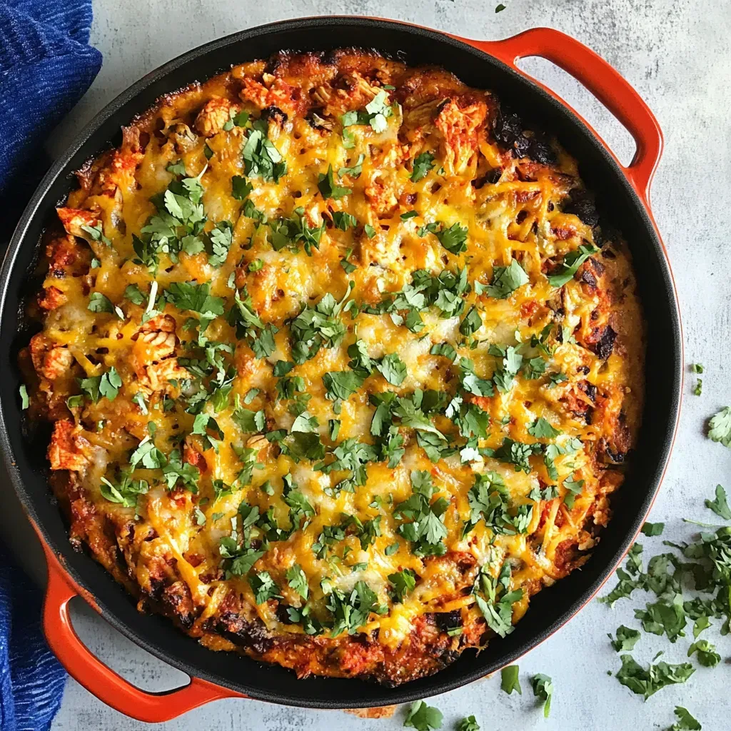Cheesy Chicken Tamale Pie