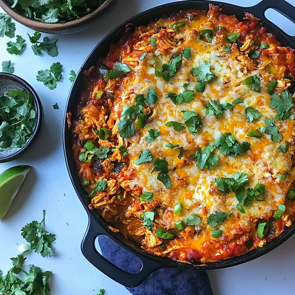 Cheesy Chicken Tamale Pie