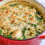 Cheesy One Pot Chicken and Rice