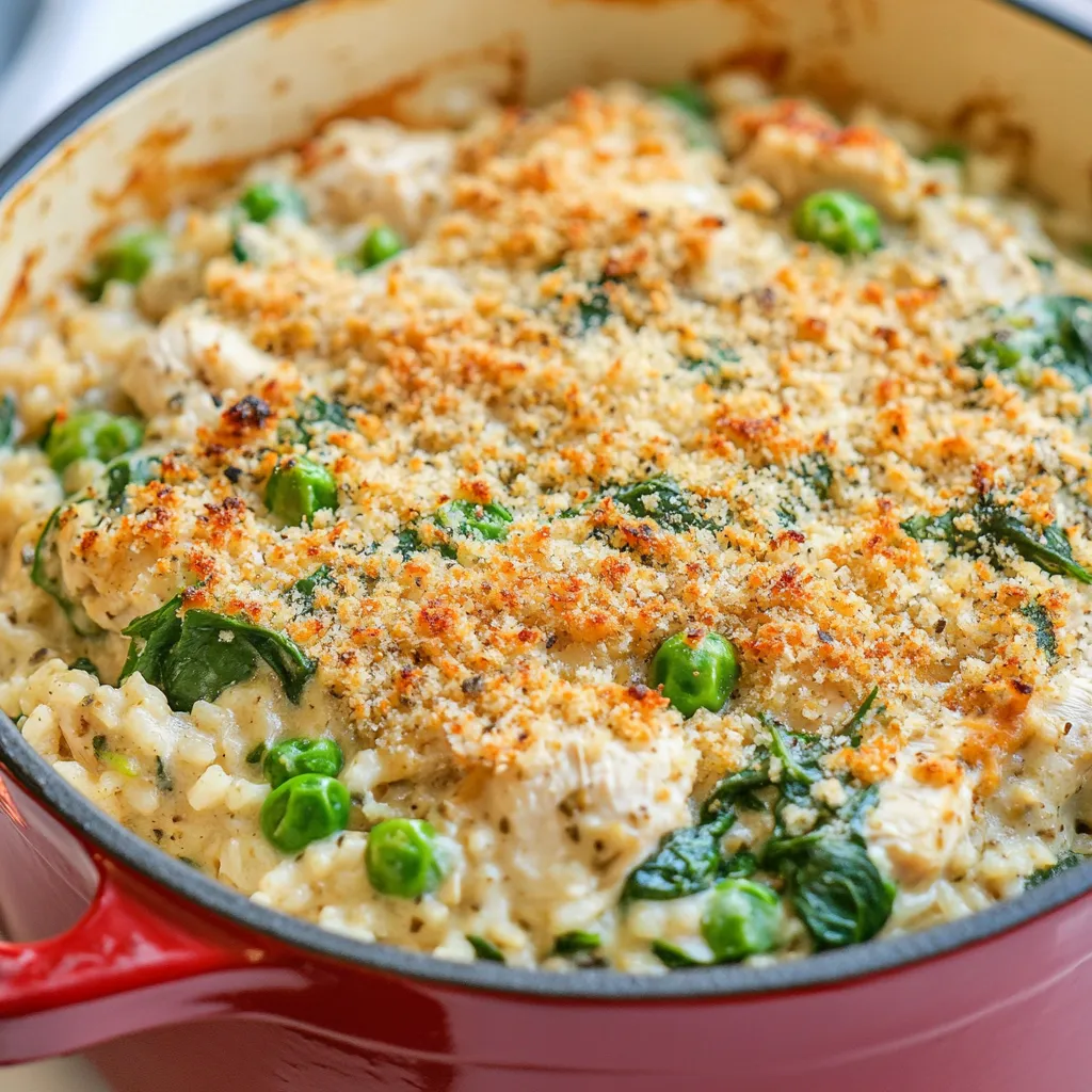 Cheesy One Pot Chicken and Rice