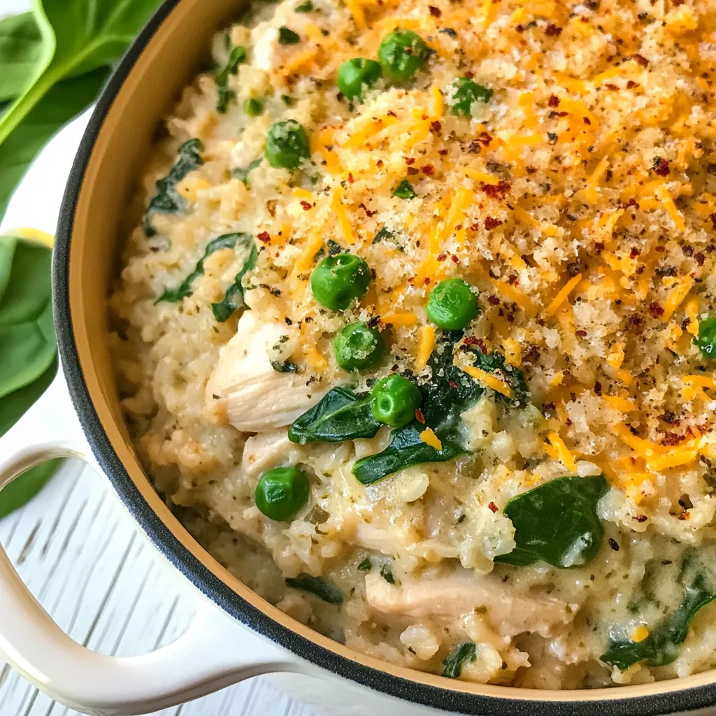 Cheesy One Pot Chicken and Rice