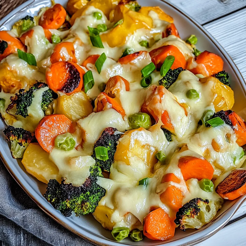 Cheesy Roasted Vegetables