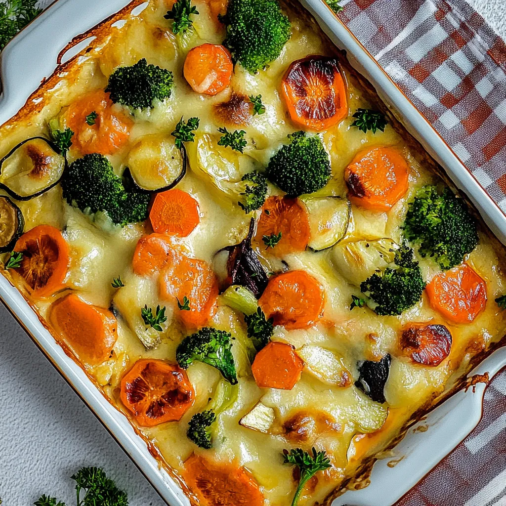 Cheesy Roasted Vegetables