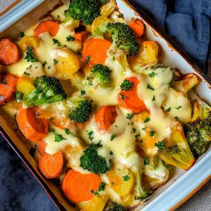 Cheesy Roasted Vegetables