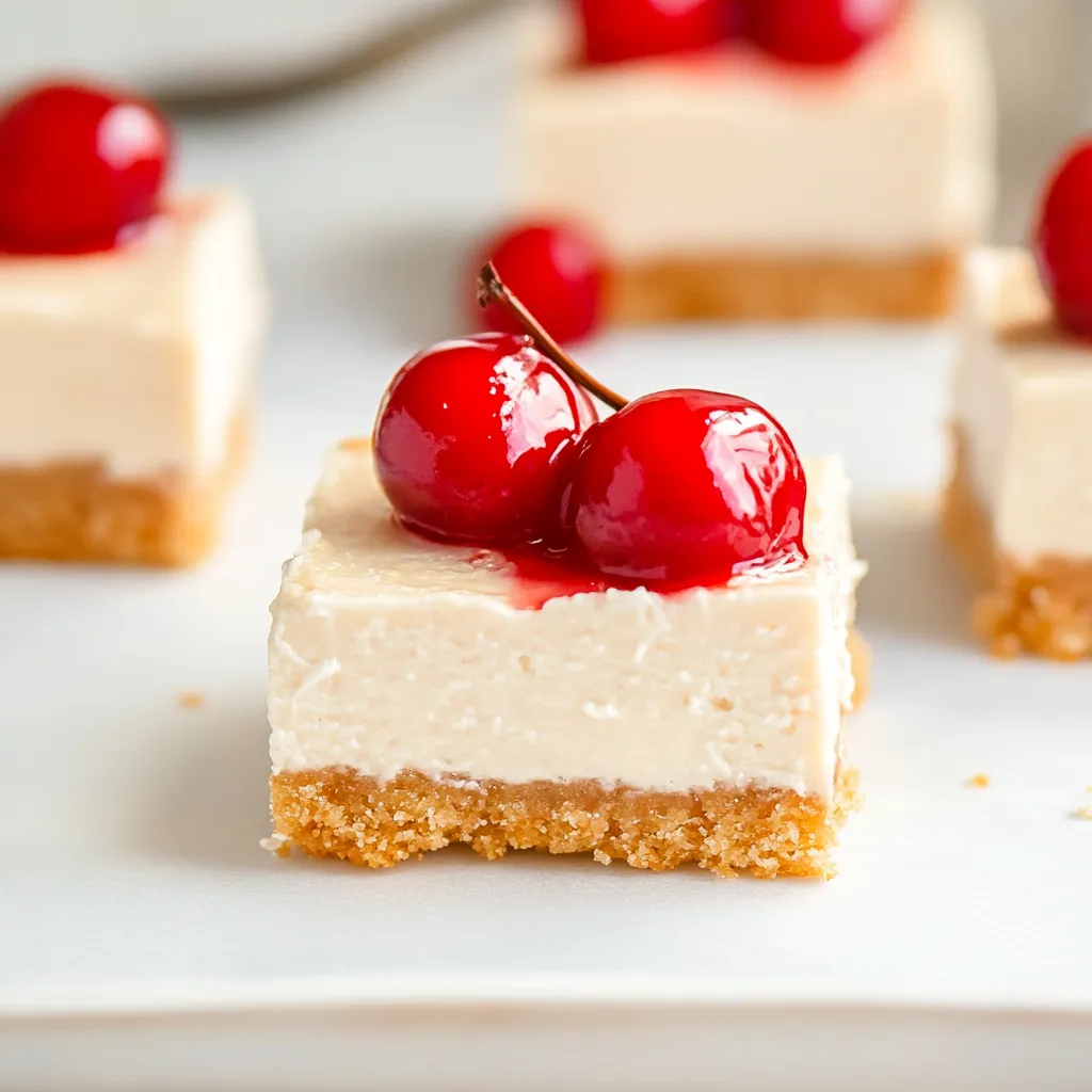 Cherry Cheesecake Bars