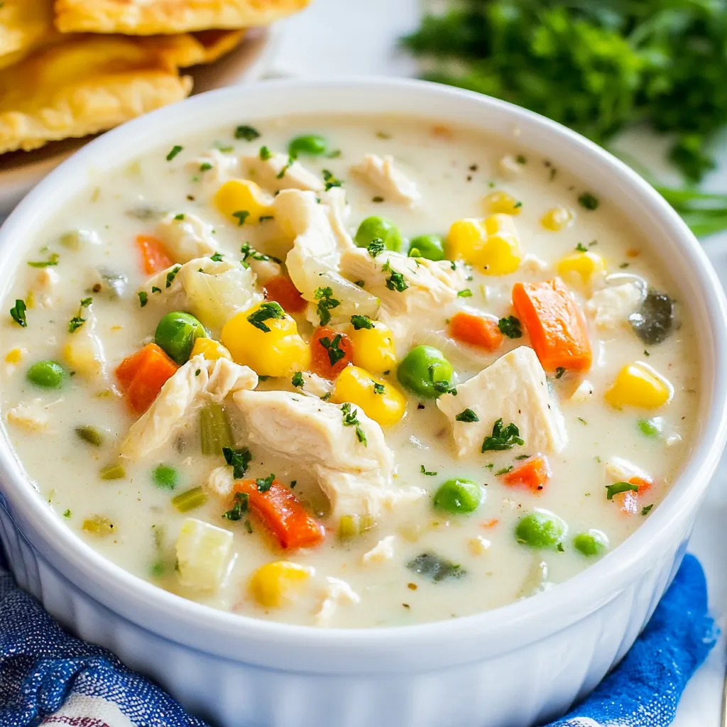 Chicken Pot Pie Soup