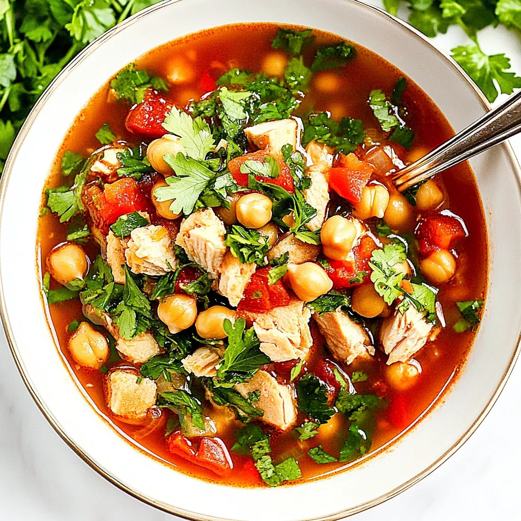Chicken and Chickpea Soup