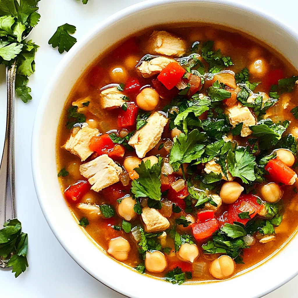 Chicken and Chickpea Soup