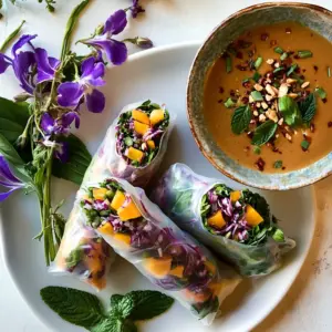 Chili Mango Summer Rolls