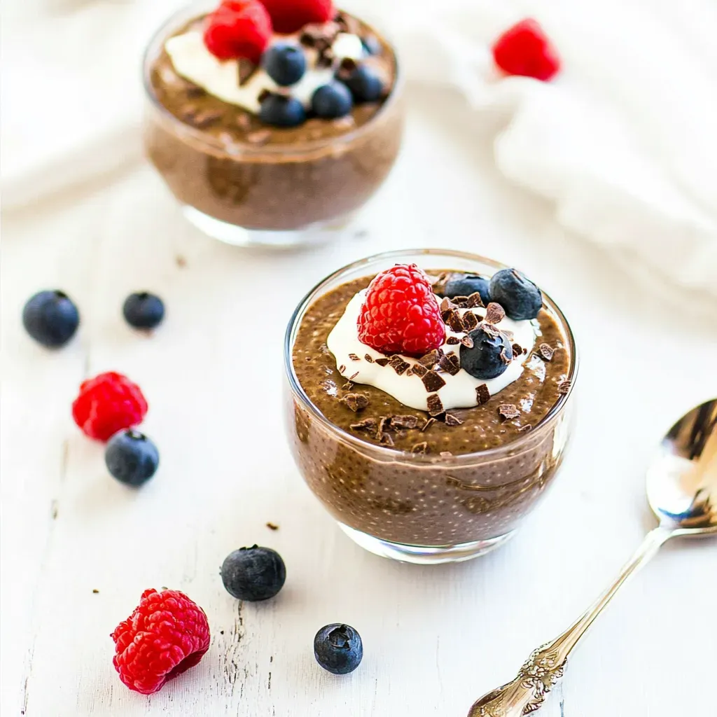 Chocolate Chia Pudding