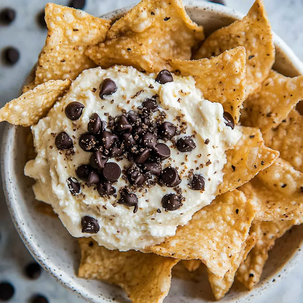 Chocolate Chip Cannoli Dip