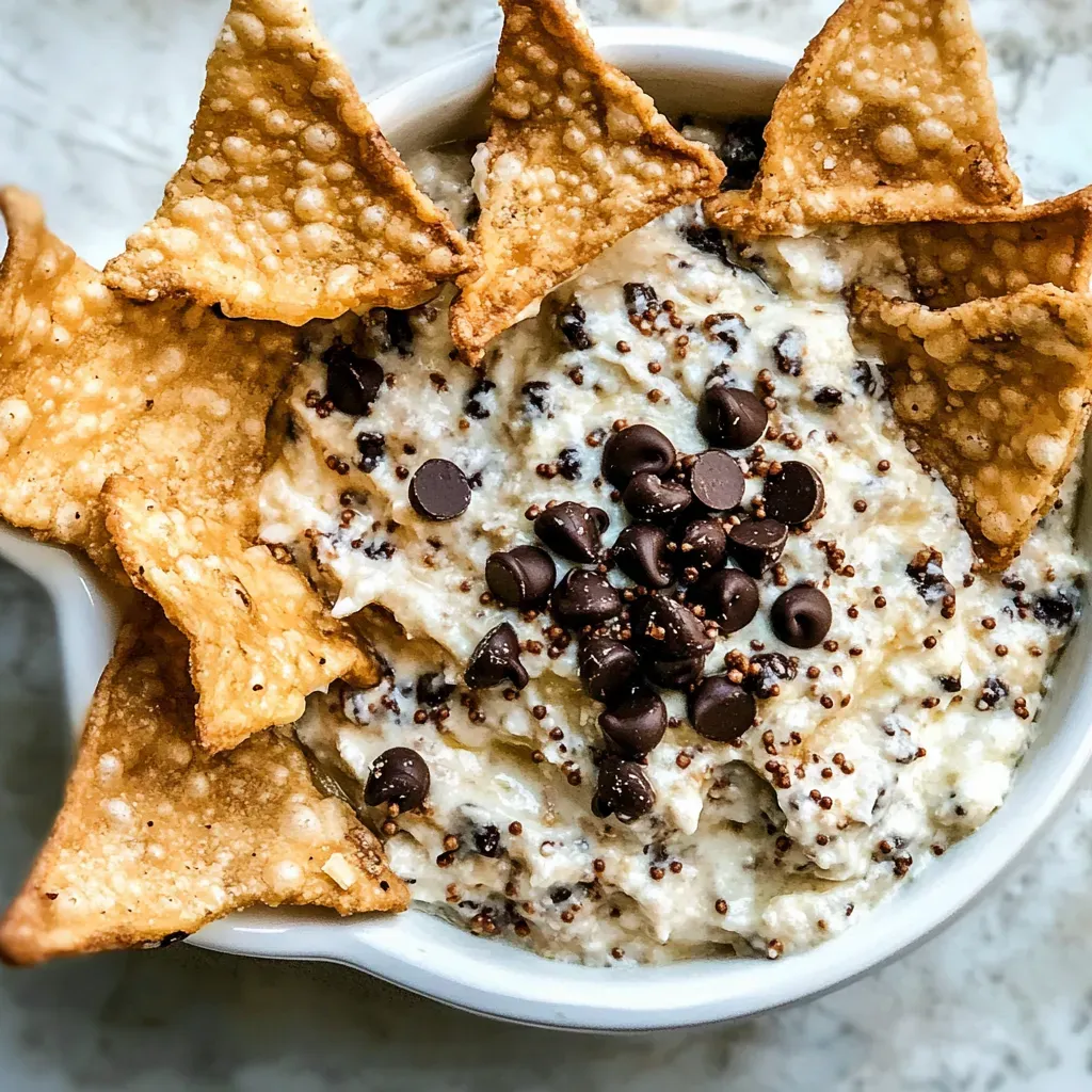 Chocolate Chip Cannoli Dip