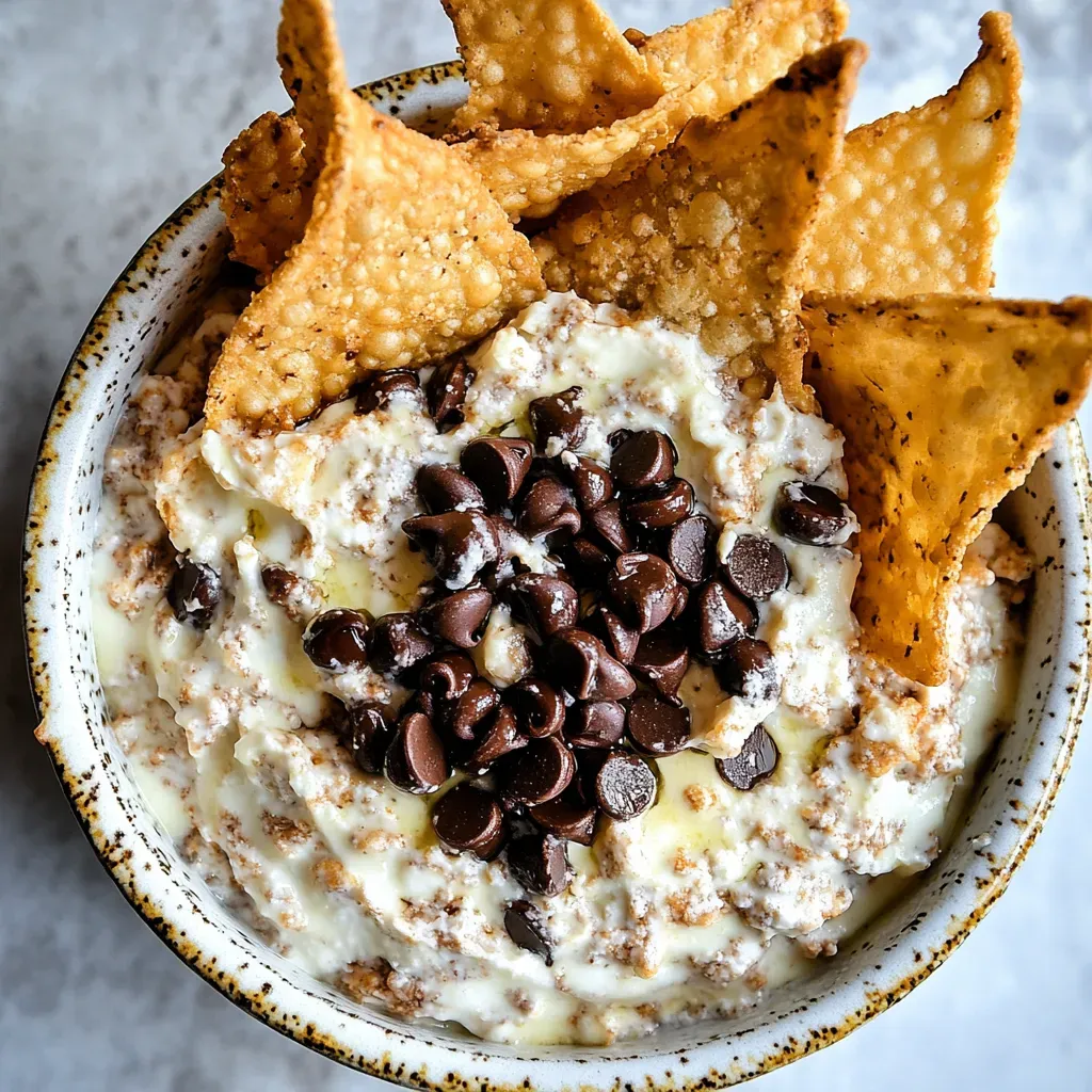 Chocolate Chip Cannoli Dip