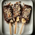 Chocolate Dipped Banana Cream Pops