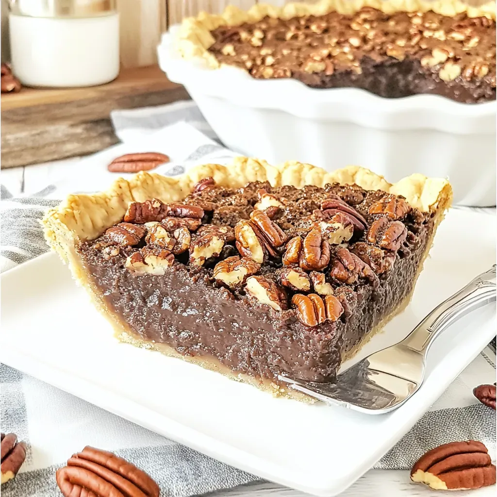 Chocolate Pecan Pie