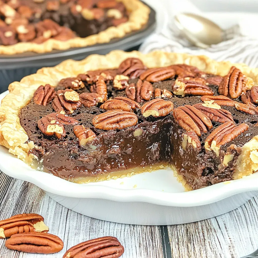 Chocolate Pecan Pie