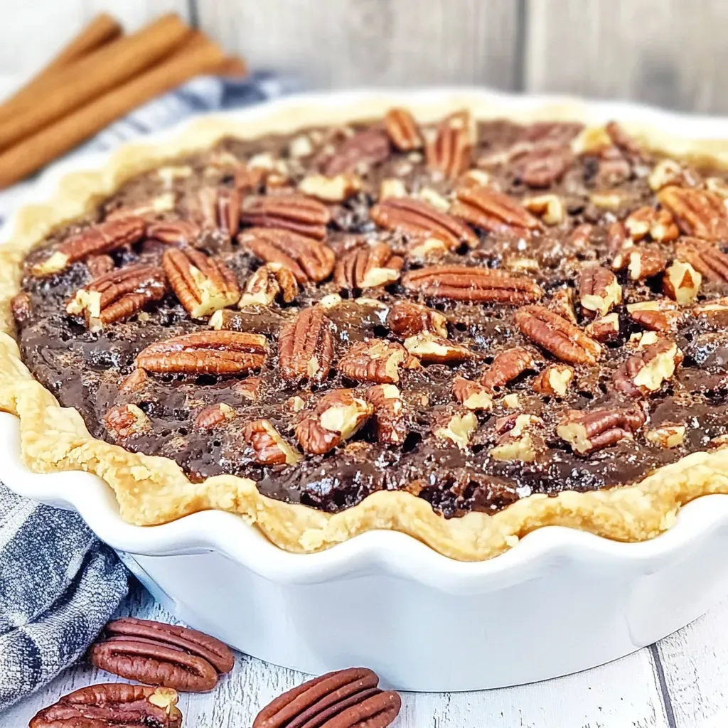 Chocolate Pecan Pie
