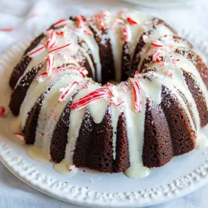 Chocolate Peppermint Bundt Cake