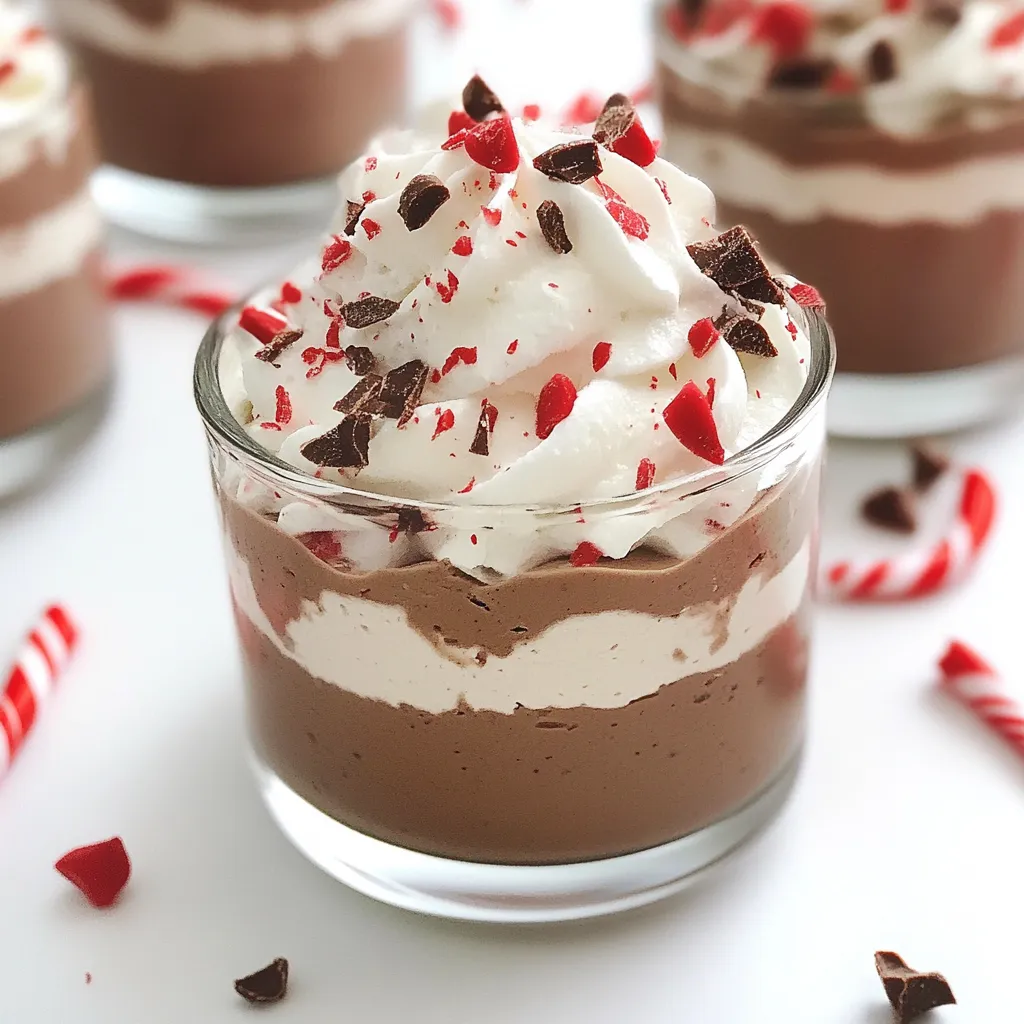 Chocolate Peppermint Mousse