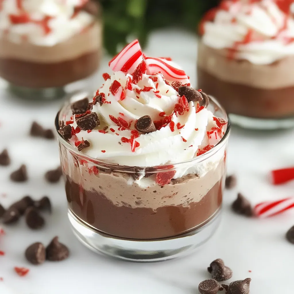 Chocolate Peppermint Mousse