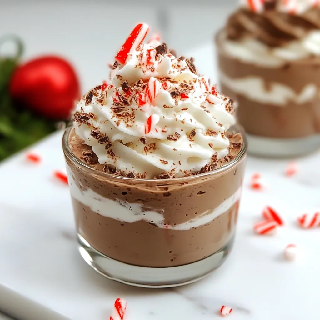 Chocolate Peppermint Mousse