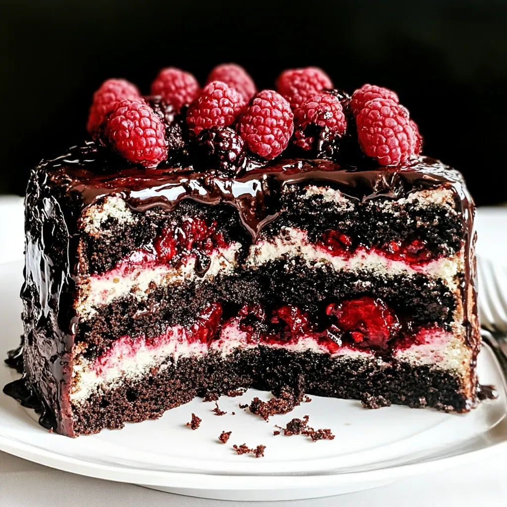 Chocolate Raspberry Cake