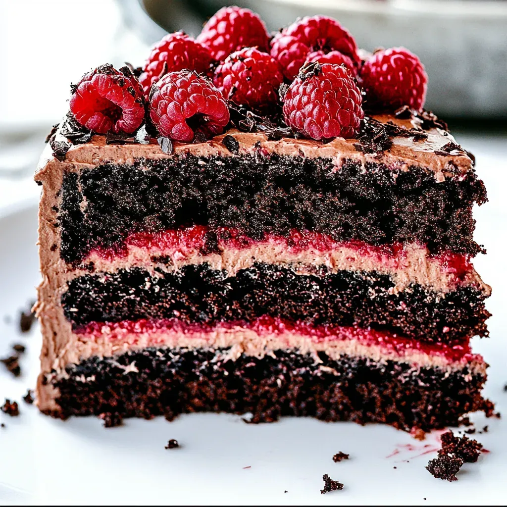Chocolate Raspberry Cake