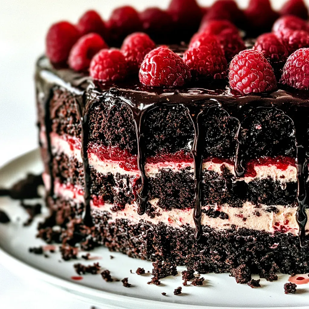 Chocolate Raspberry Cake