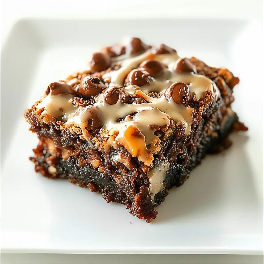 Chocolate Turtle Brownies