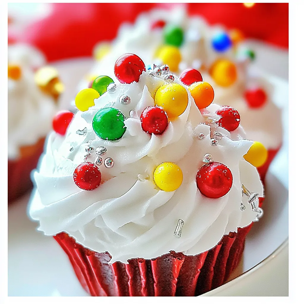Christmas Light Cupcakes