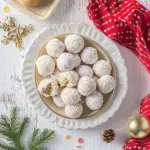 Cinnamon Mexican Wedding Cookies