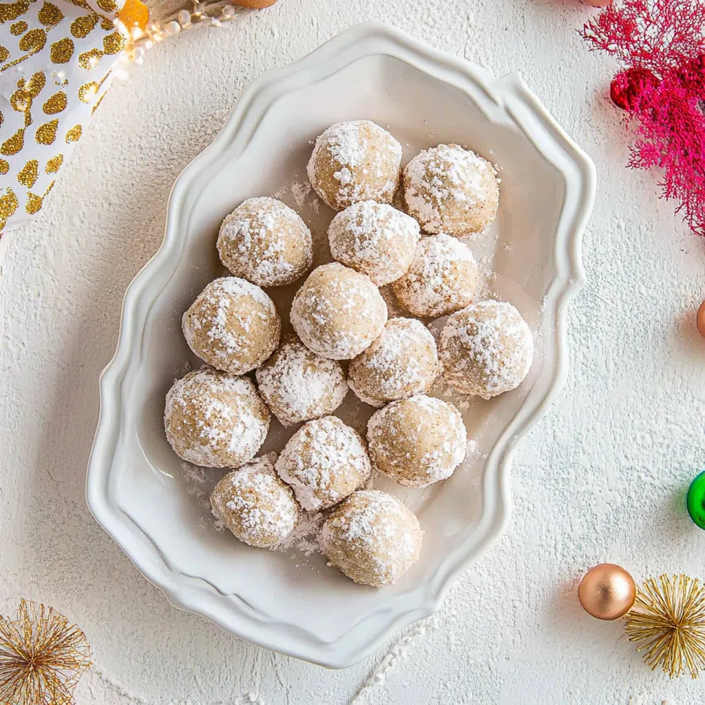 Cinnamon Mexican Wedding Cookies