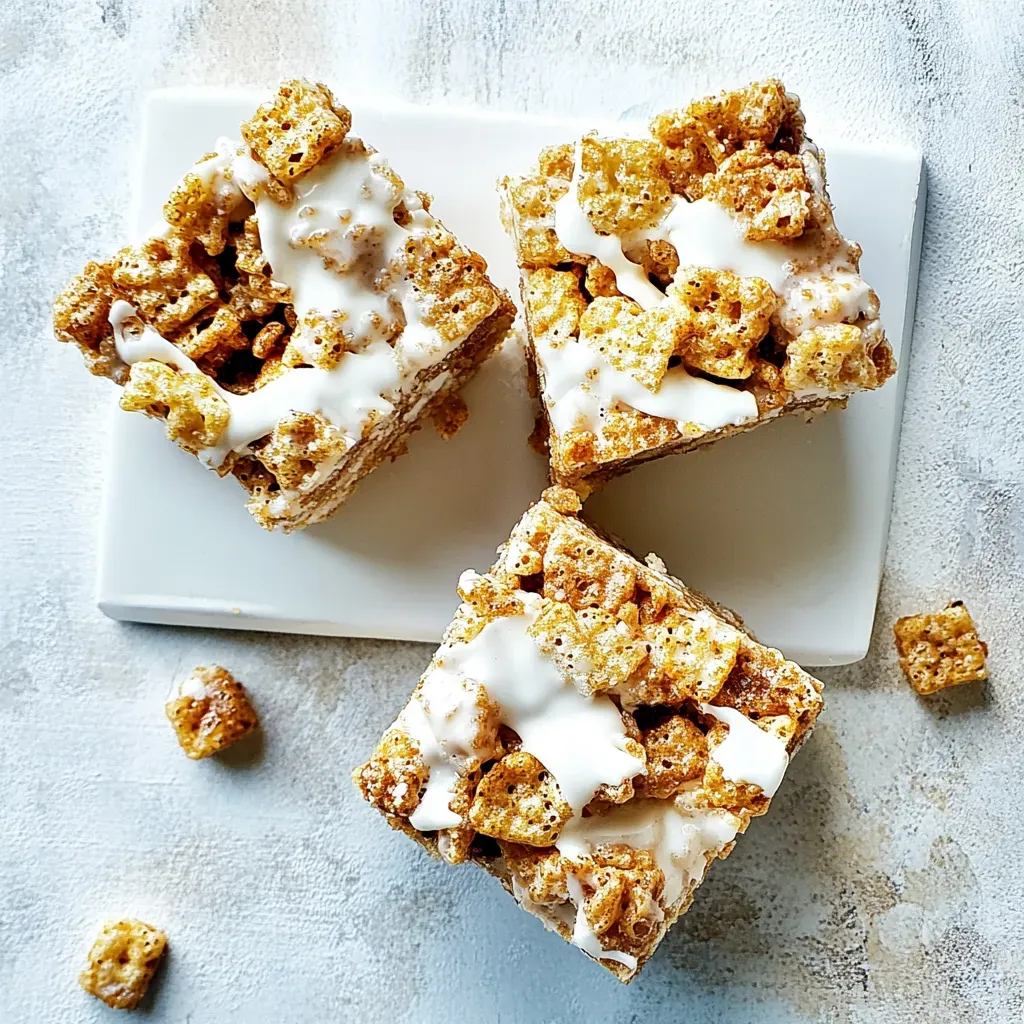 Cinnamon Toast Crunch Rice Krispie Treats