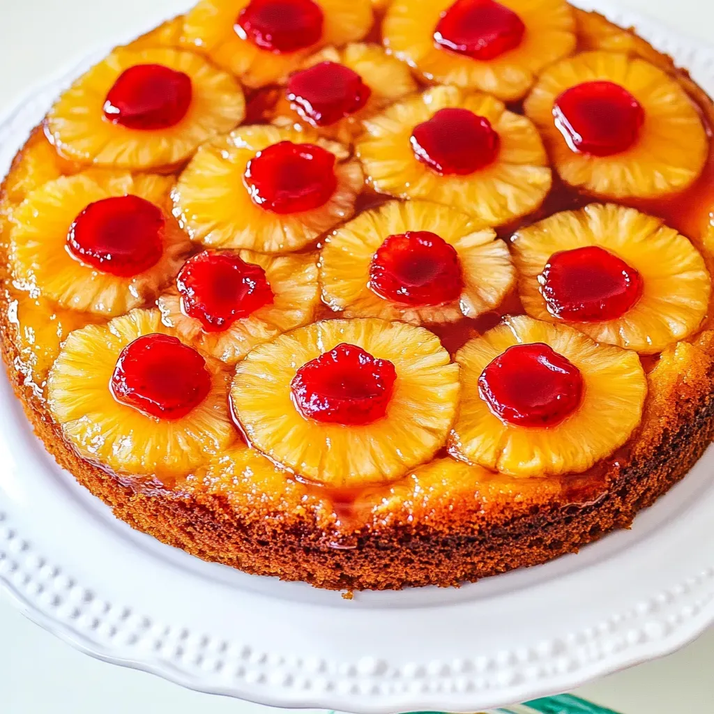 Classic Pineapple Upside Down Cake