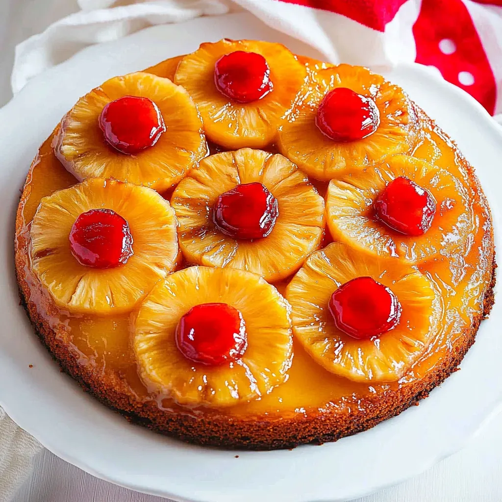 Classic Pineapple Upside Down Cake
