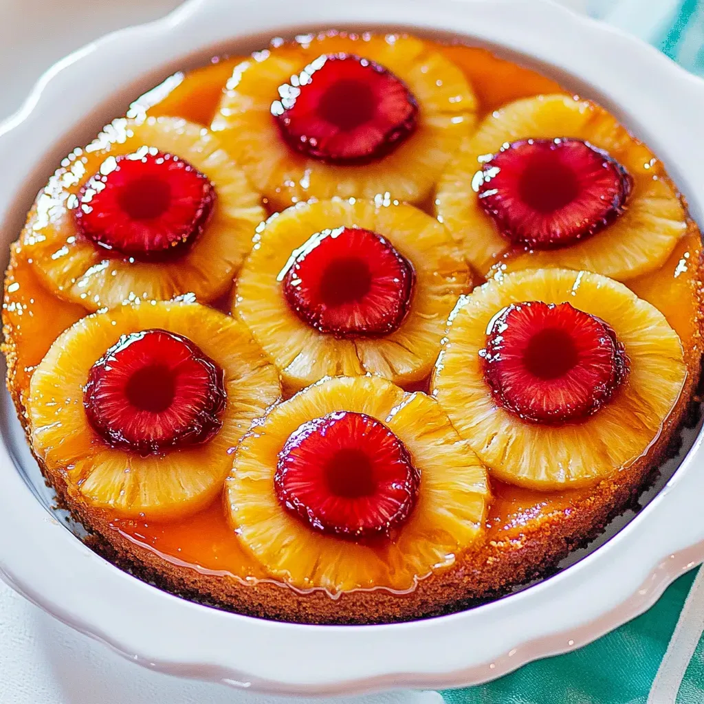 Classic Pineapple Upside Down Cake