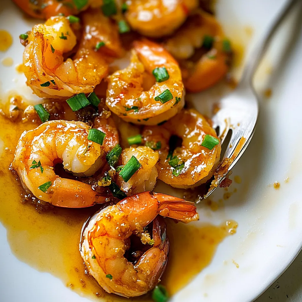 Coconut Caramel Shrimp