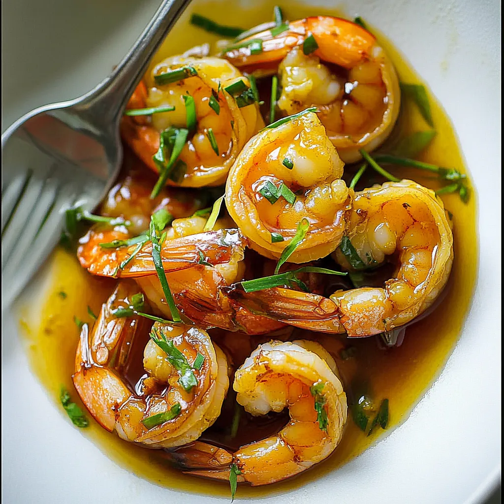 Coconut Caramel Shrimp