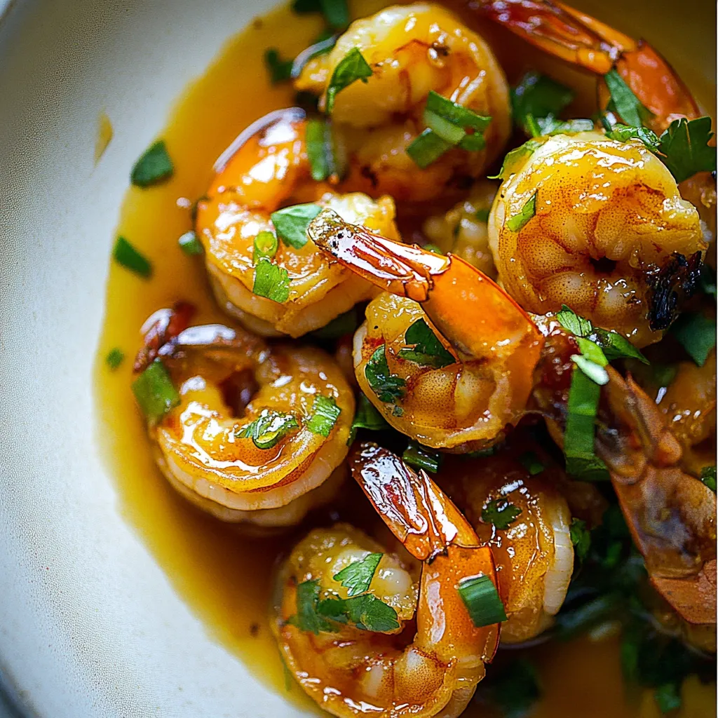Coconut Caramel Shrimp