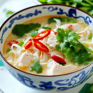 Coconut Lime Noodle Soup